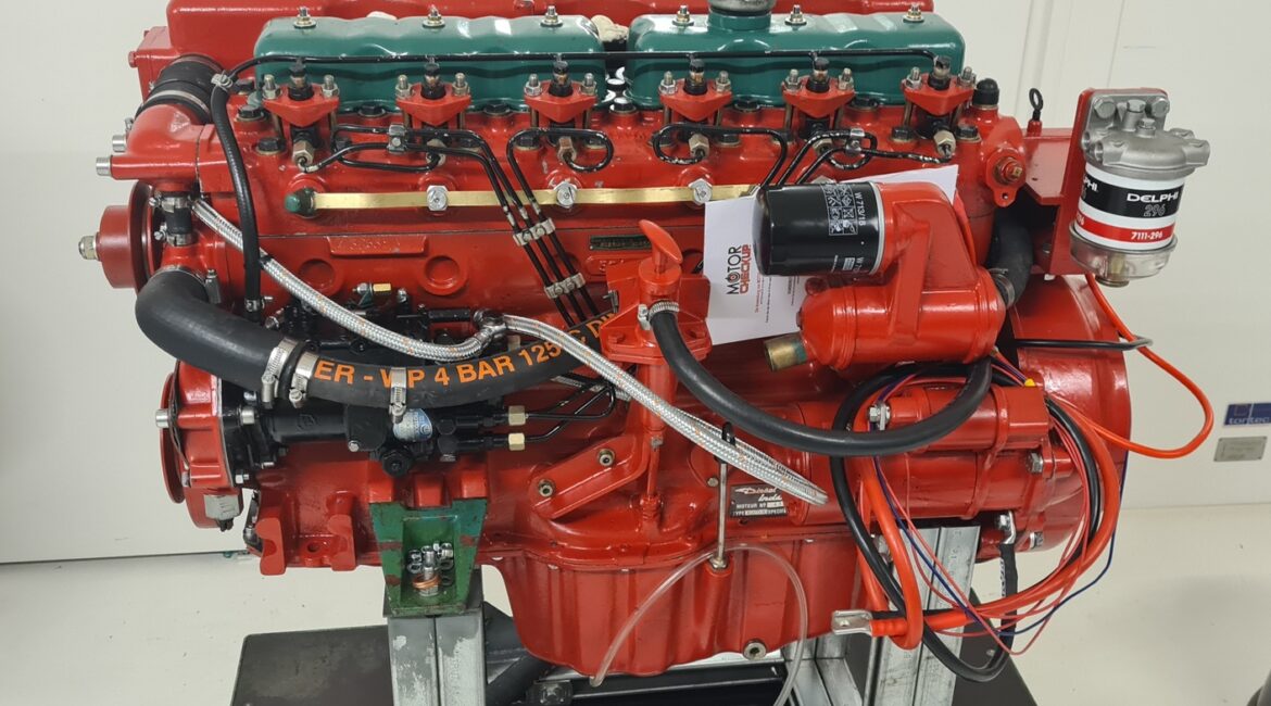 Volvo Md32 Motor Generalrevision Testen Bereit